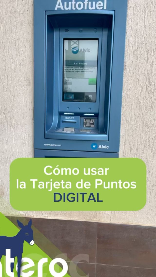 Hello 👋 Te adelantamos a Papá Noel 🧑‍🎄🎄🎁
con otra NOVEDAD y te mostramos cómo puedes usar la Tarjeta de Puntos DIGITAL que llevas en el móvil tanto en el Autopago 24h (1/2) como en el surtidor 12 vía rápida (2/2)

📲 Ahora llevar la Tarjeta en el móvil es más cómodo, seguro y sin riesgos de pérdidas ni olvidos.
👉Si no la tienes aún en el móvil, entrega la física en tienda y solicita la DIGITAL que te la enviamos por WhatsApp, ademas te llevas una bonificación de 200 puntos (promoción exclusiva hasta fin de año) 

⚠️Si eres cliente de CRÉDITO no olvides actualizar tu tarjeta en tienda para el uso 24h de forma segura y eficiente antes del 1 de diciembre 😉